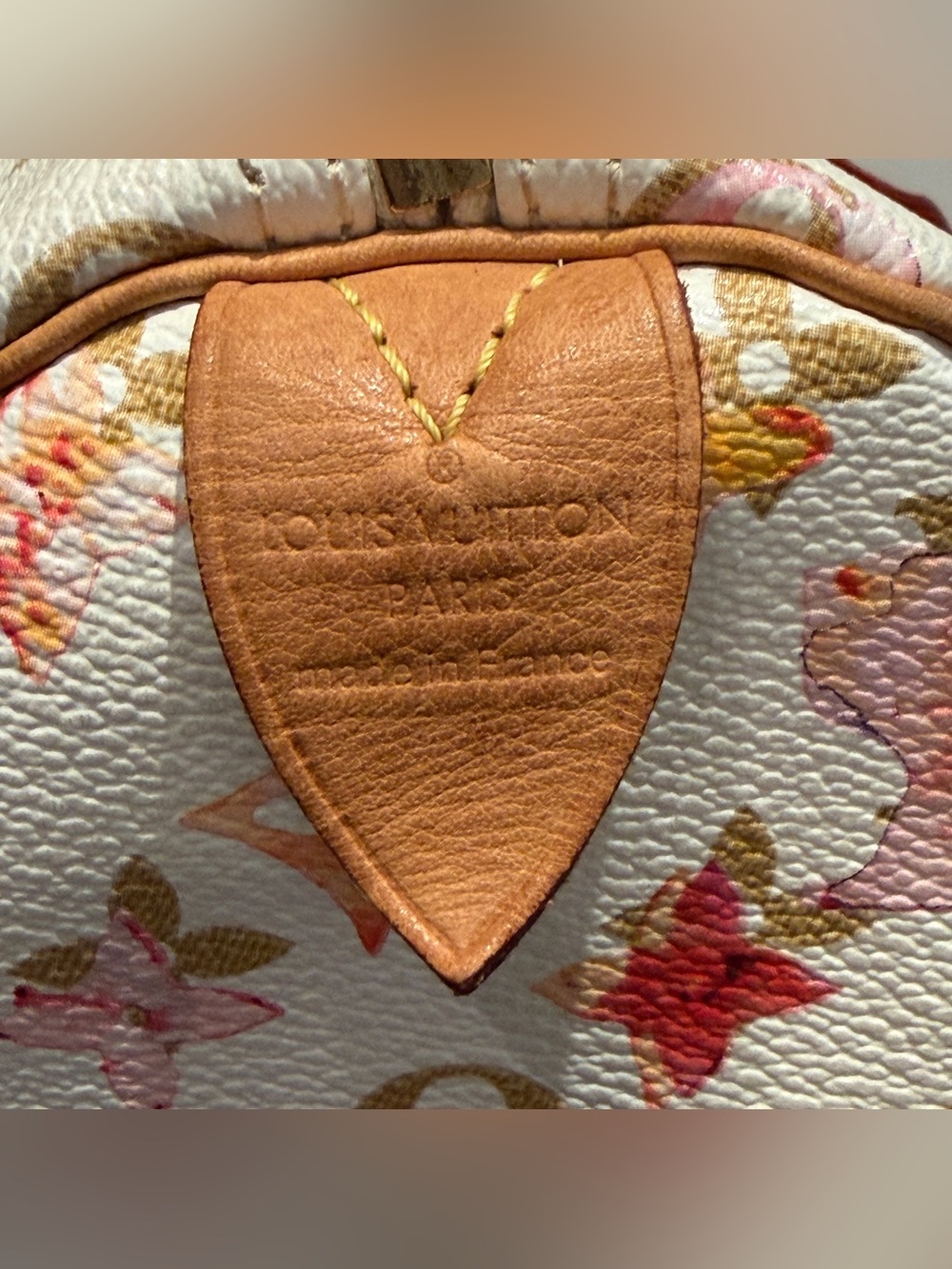 Louis Vuitton Limited Edition Monogram Watercolor Aquarelle Speedy 30 Bag COA - Picture 16 of 16
